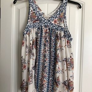Patterned tank top
